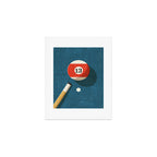 BILLIARDS / Ball 13 Art Print Gallery Image 1