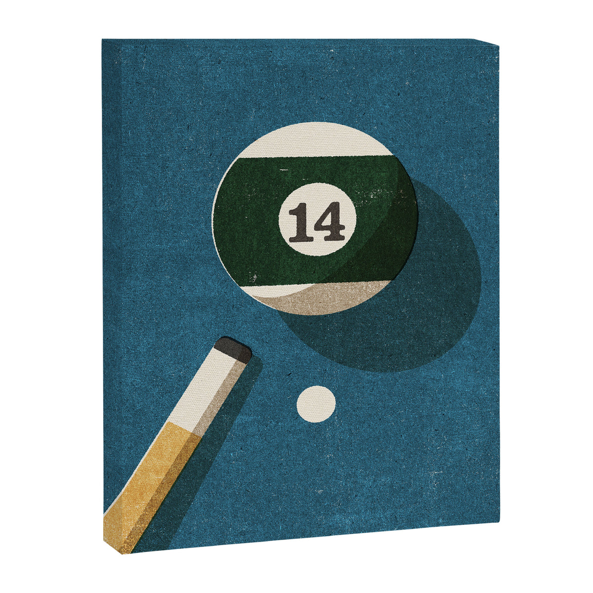BILLIARDS / Ball 14 Canvas Print Gallery Image 6