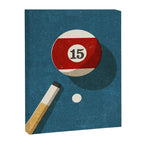 BILLIARDS / Ball 15 Canvas Print Gallery Image 6
