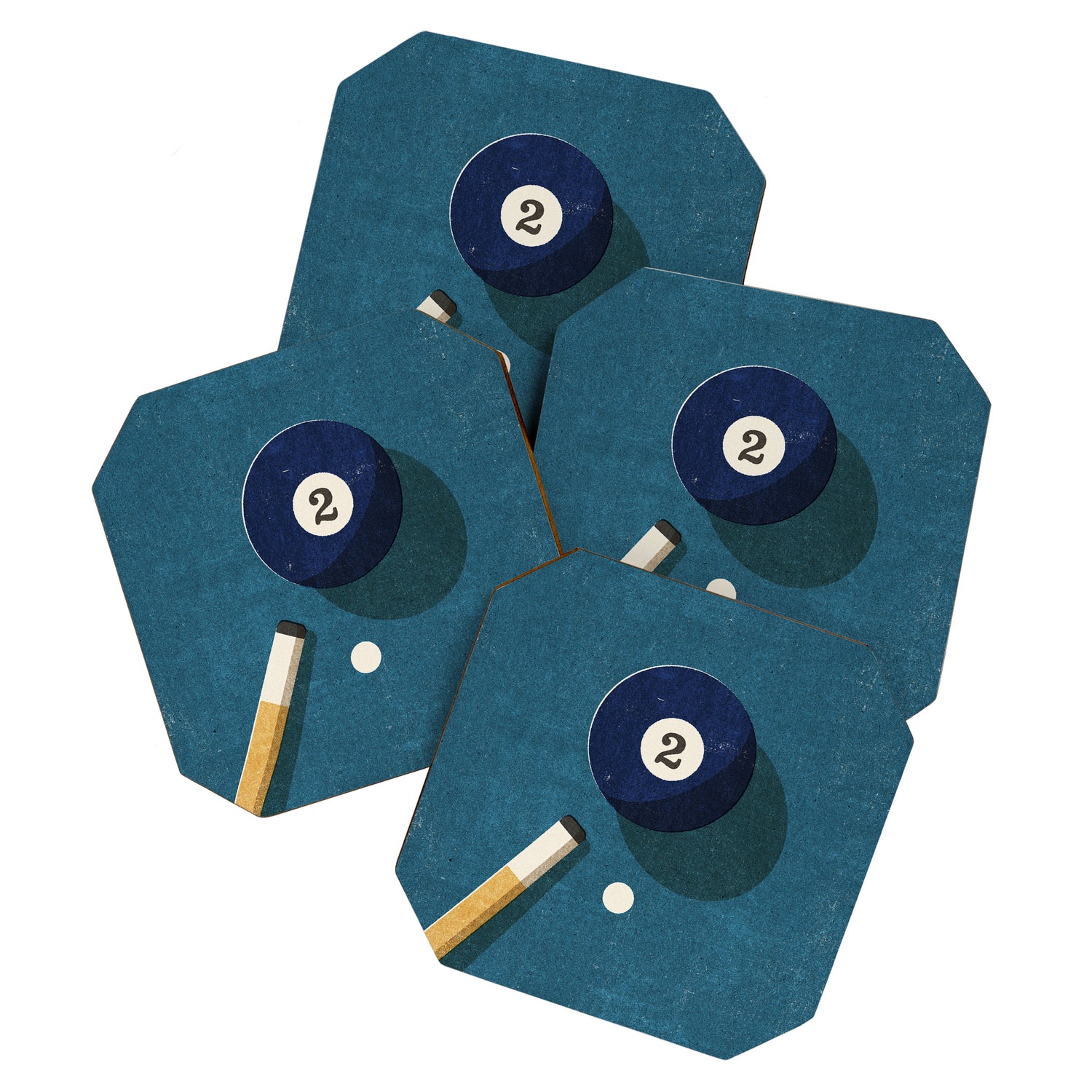 BILLIARDS / Ball 2 Coaster Gallery Image 1