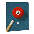 BILLIARDS / Ball 3 Canvas Print Gallery Image 6