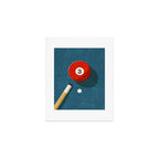 BILLIARDS / Ball 3 Art Print Gallery Image 1