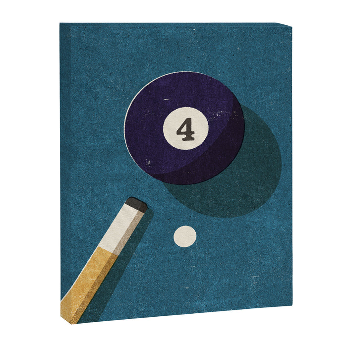 BILLIARDS / Ball 4 Canvas Print Gallery Image 1