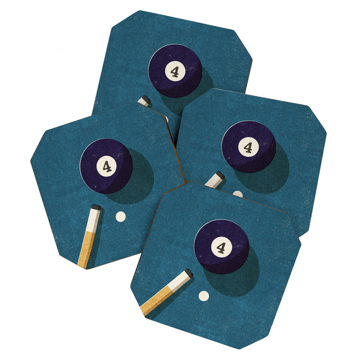 BILLIARDS / Ball 4 Coaster Gallery Image 1