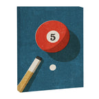 BILLIARDS / Ball 5 Canvas Print Gallery Image 6