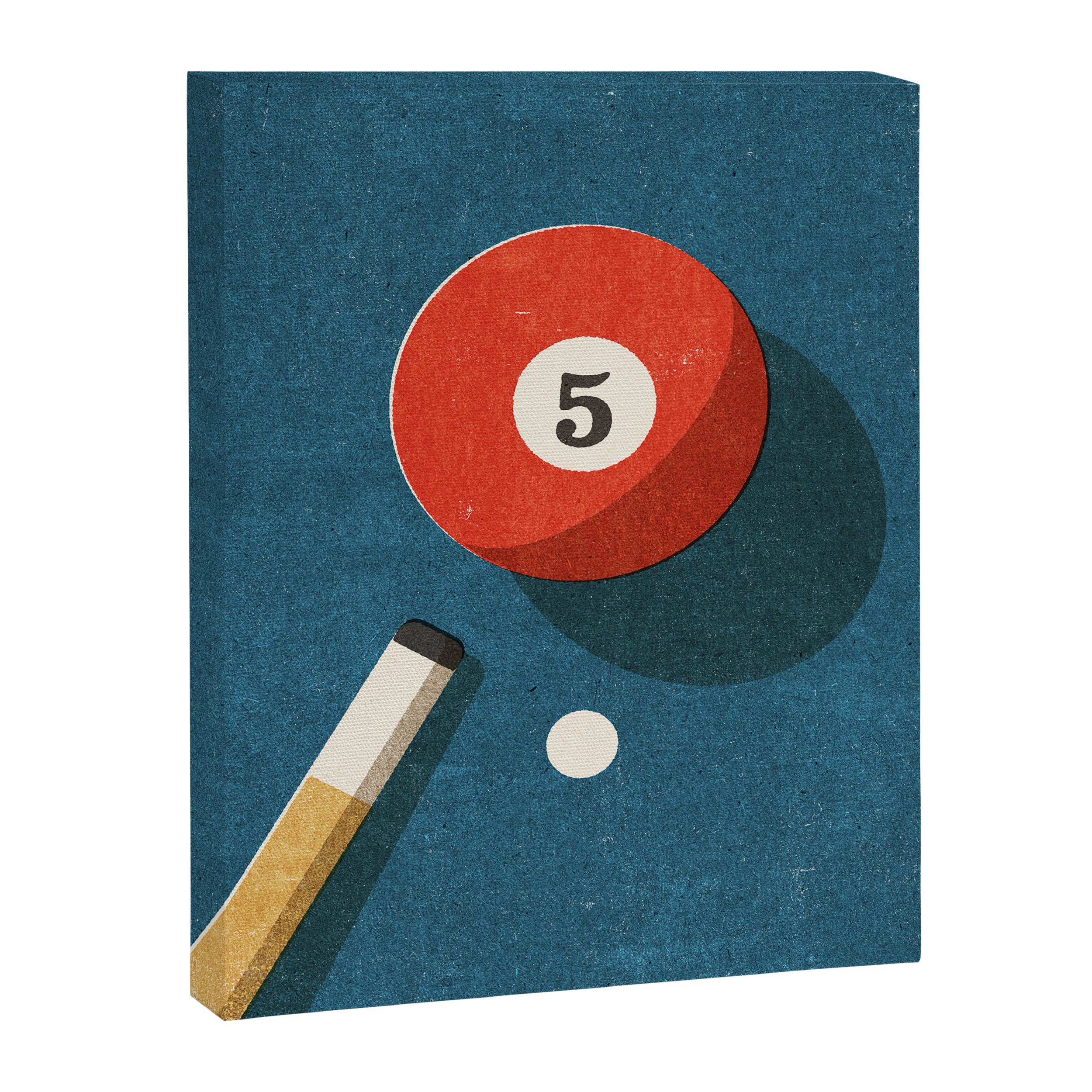 BILLIARDS / Ball 5 Canvas Print Gallery Image 6