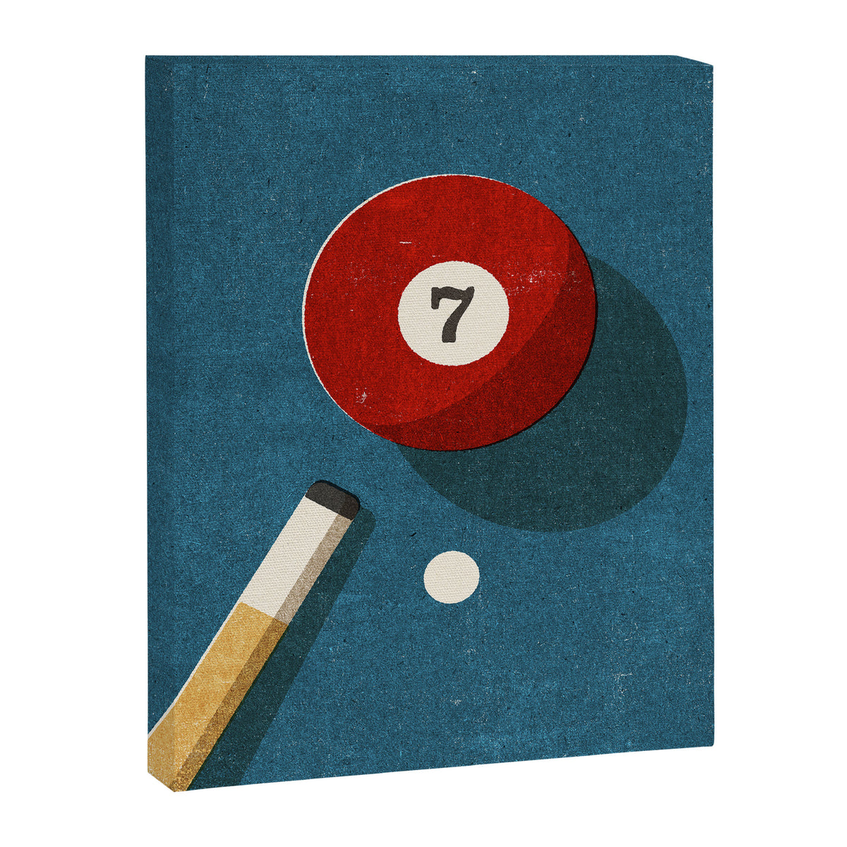 BILLIARDS / Ball 7 Canvas Print Gallery Image 6