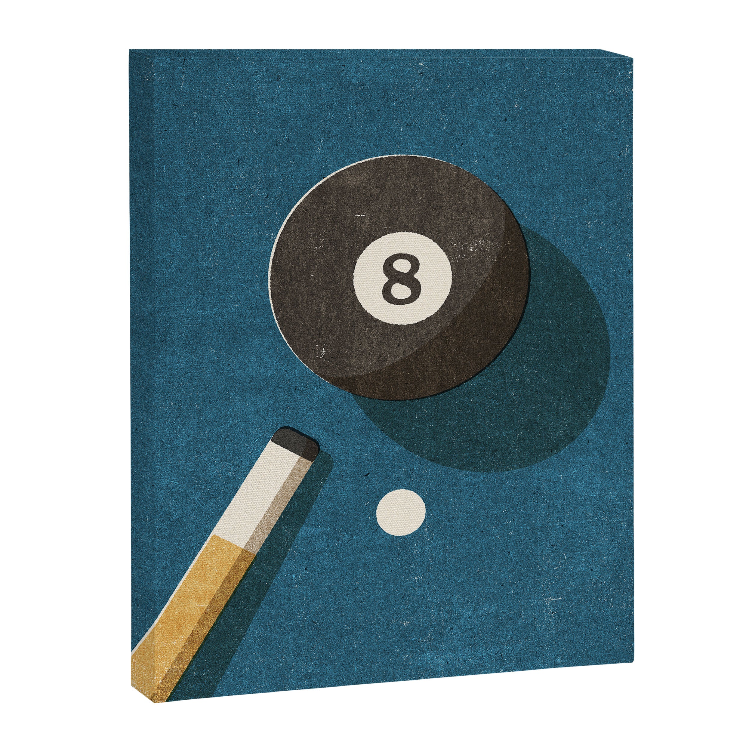 BILLIARDS / Ball 8 Canvas Print Gallery Image 6