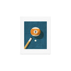 BILLIARDS / Ball 9 Art Print Gallery Image 1