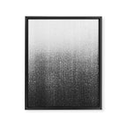BLUR / abyss / black Framed Canvas Print Gallery Image 6