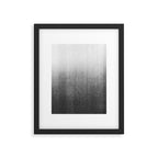 BLUR / abyss / black Framed Art Print Gallery Image 5
