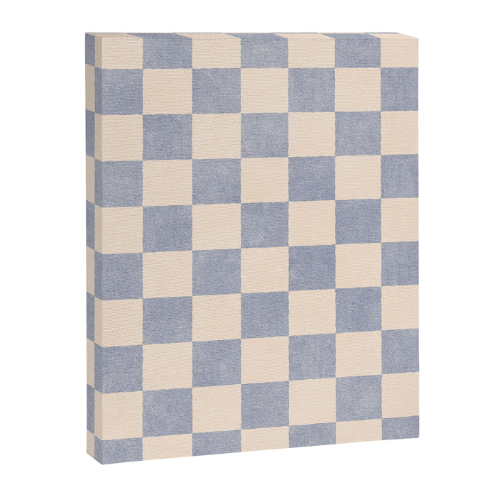 CHECKER - 001 - Ash Canvas Print Gallery Image 1