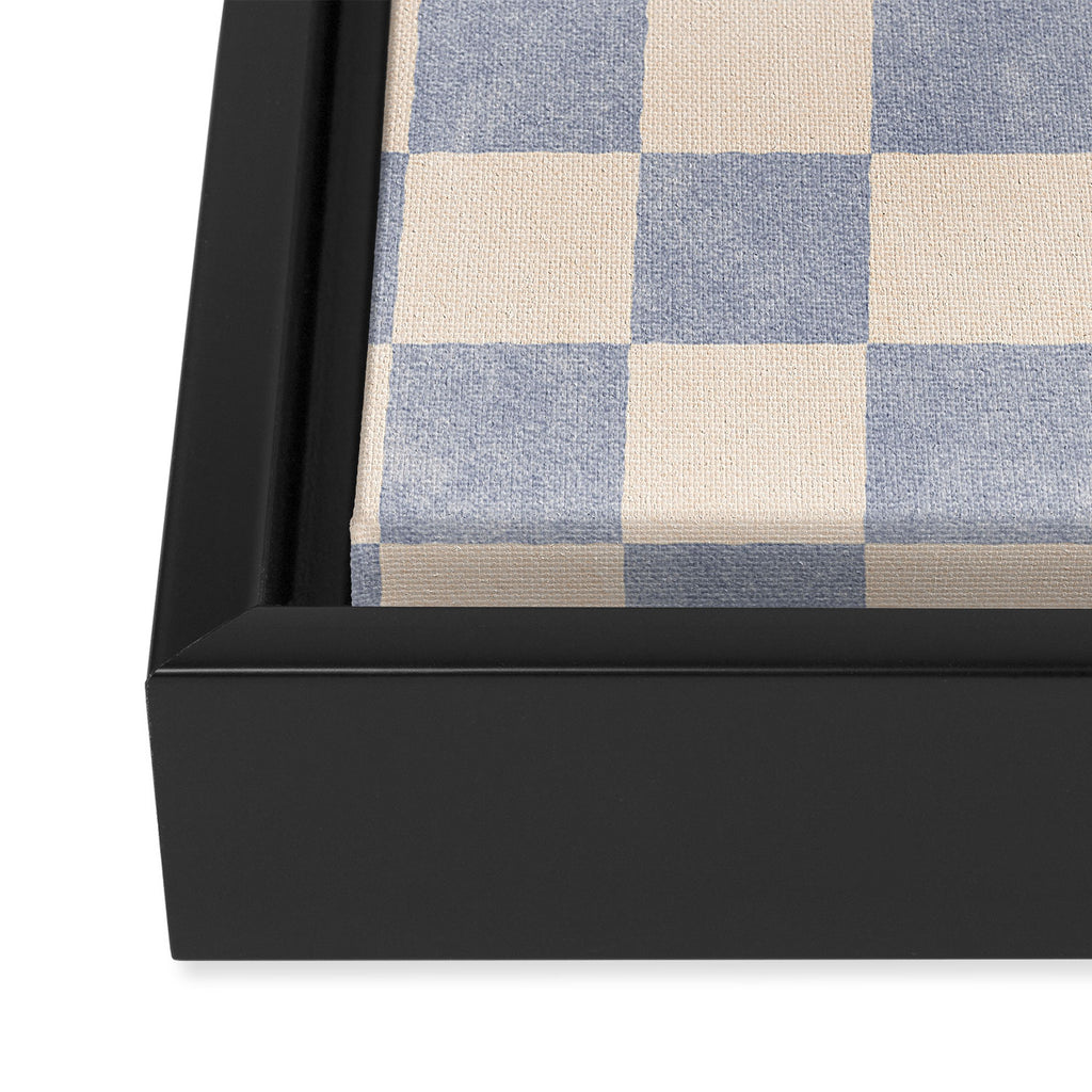 CHECKER - 001 - Ash Framed Canvas Print Gallery Image 3
