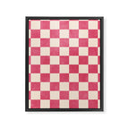 CHECKER - 001 - Dragonfruit Framed Canvas Print Gallery Image 6