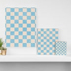 CHECKER - 001 - Iceberg Canvas Print Gallery Image 3