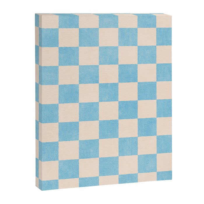CHECKER - 001 - Iceberg Canvas Print Gallery Image 1