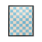 CHECKER - 001 - Iceberg Framed Canvas Print Gallery Image 6