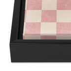 CHECKER - 001 - Macaron Framed Canvas Print Gallery Image 3