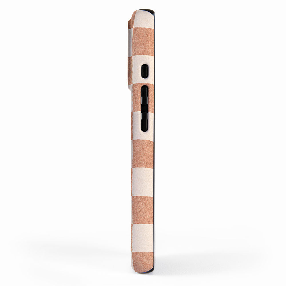 CHECKER - 001 - Nougat iPhone Case Gallery Image 2