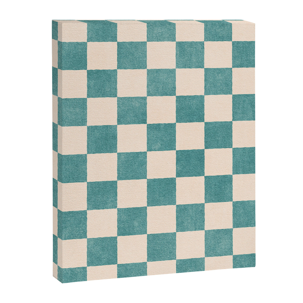 CHECKER - 001 - Opal Canvas Print Gallery Image 6