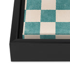 CHECKER - 001 - Opal Framed Canvas Print Gallery Image 3