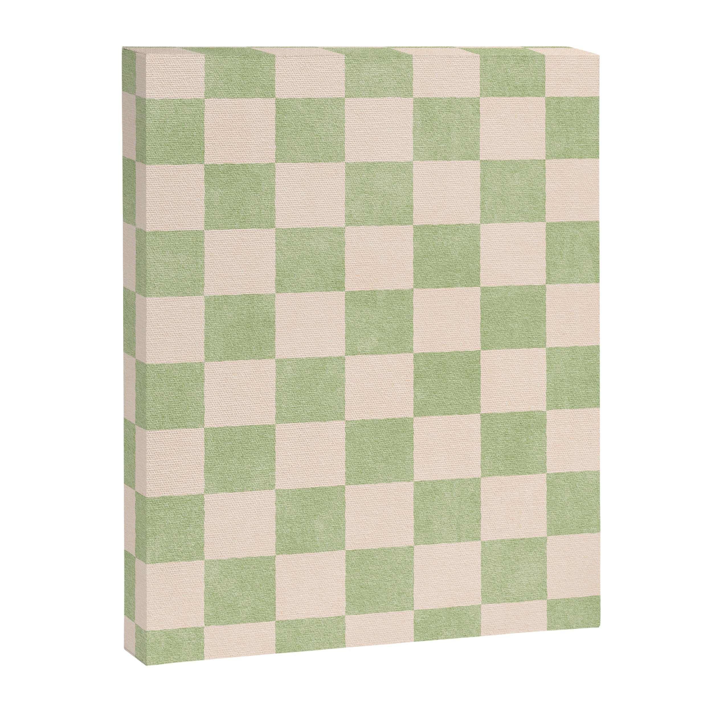 CHECKER - 001 - Sage Canvas Print Gallery Image 6