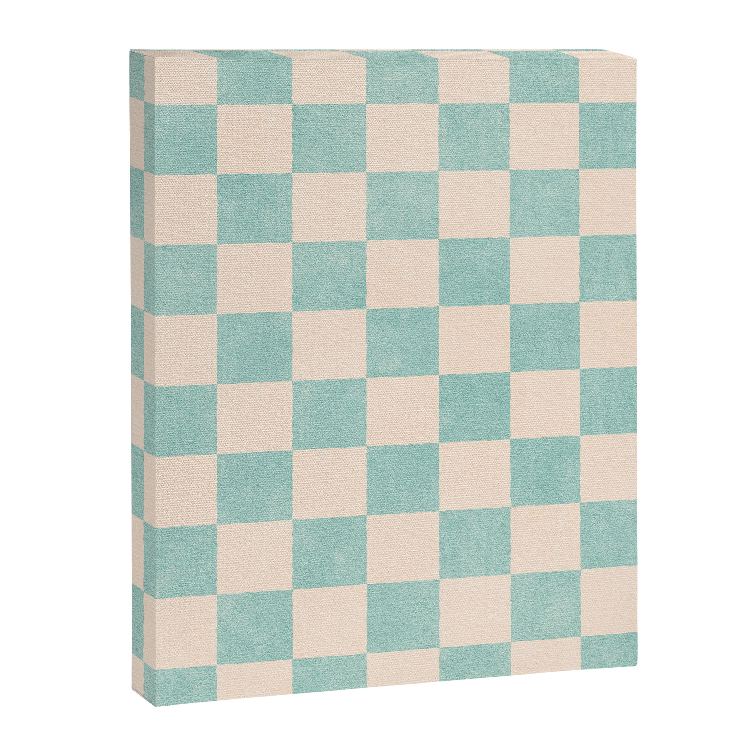 CHECKER - 001 - Sea Glass Canvas Print Gallery Image 6