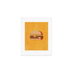 FAST FOOD / Burger Art Print Gallery Image 1