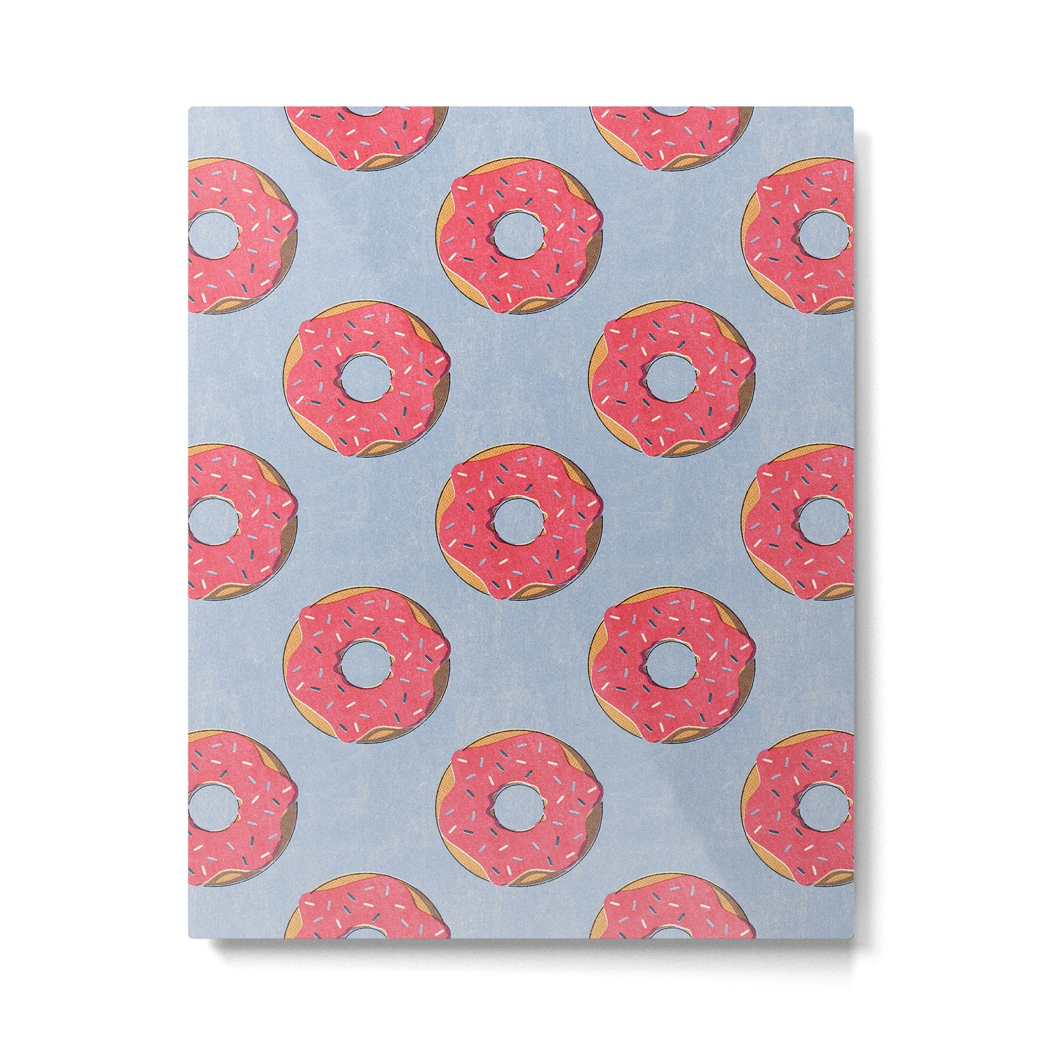 FAST FOOD / Donut - pattern Metal Print Gallery Image 4