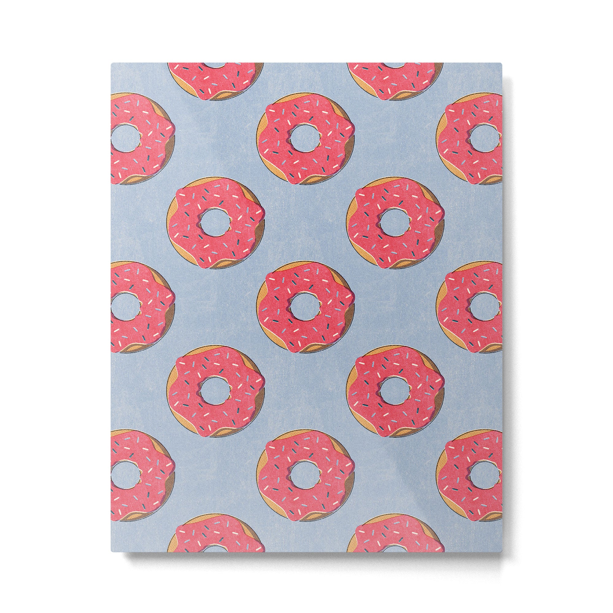 FAST FOOD / Donut - pattern Metal Print Gallery Image 4
