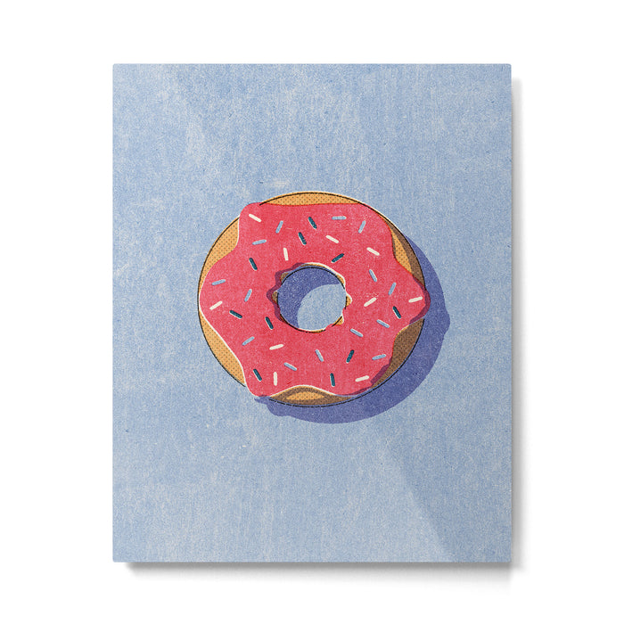 FAST FOOD / Donut Metal Print Gallery Image 1