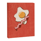 FAST FOOD / Egg and Bacon Canvas Print Gallery Image 6