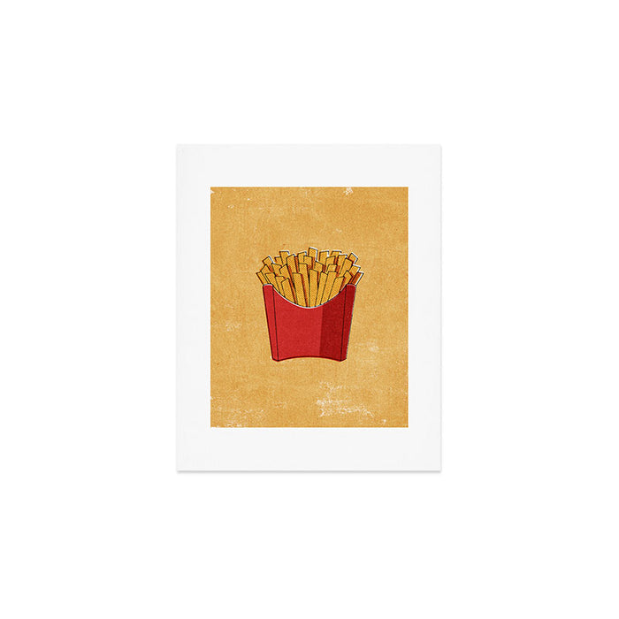 FAST FOOD / Fries Art Print Gallery Image 1
