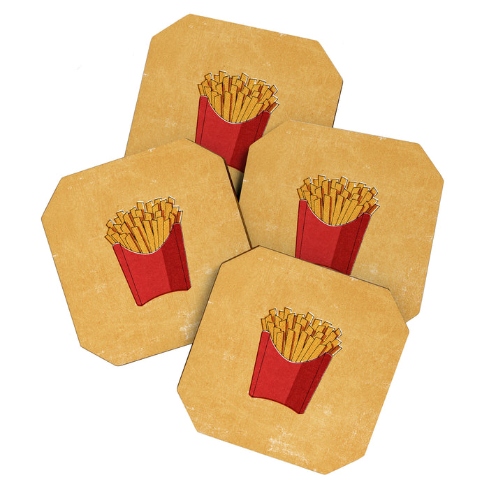FAST FOOD / Fries Coaster Gallery Image 1