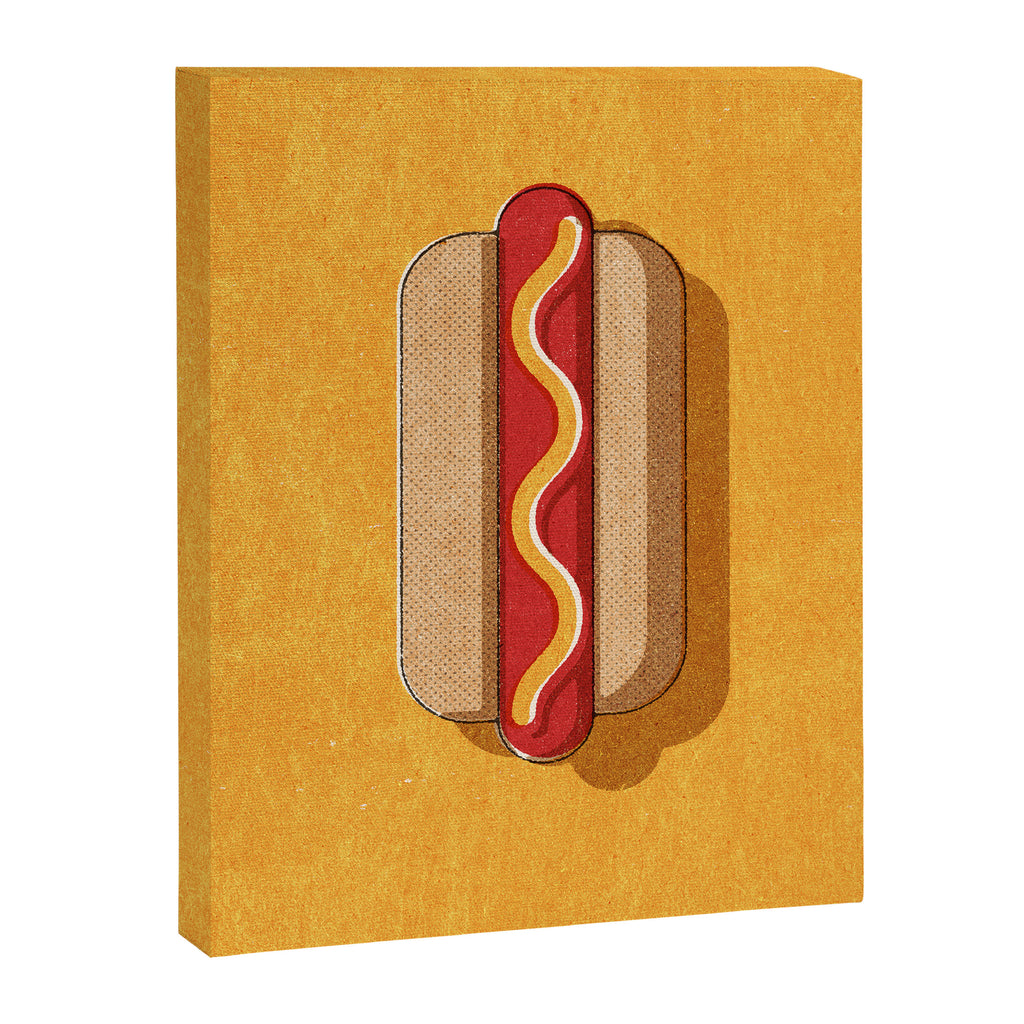 FAST FOOD / Hot Dog Canvas Print Gallery Image 6