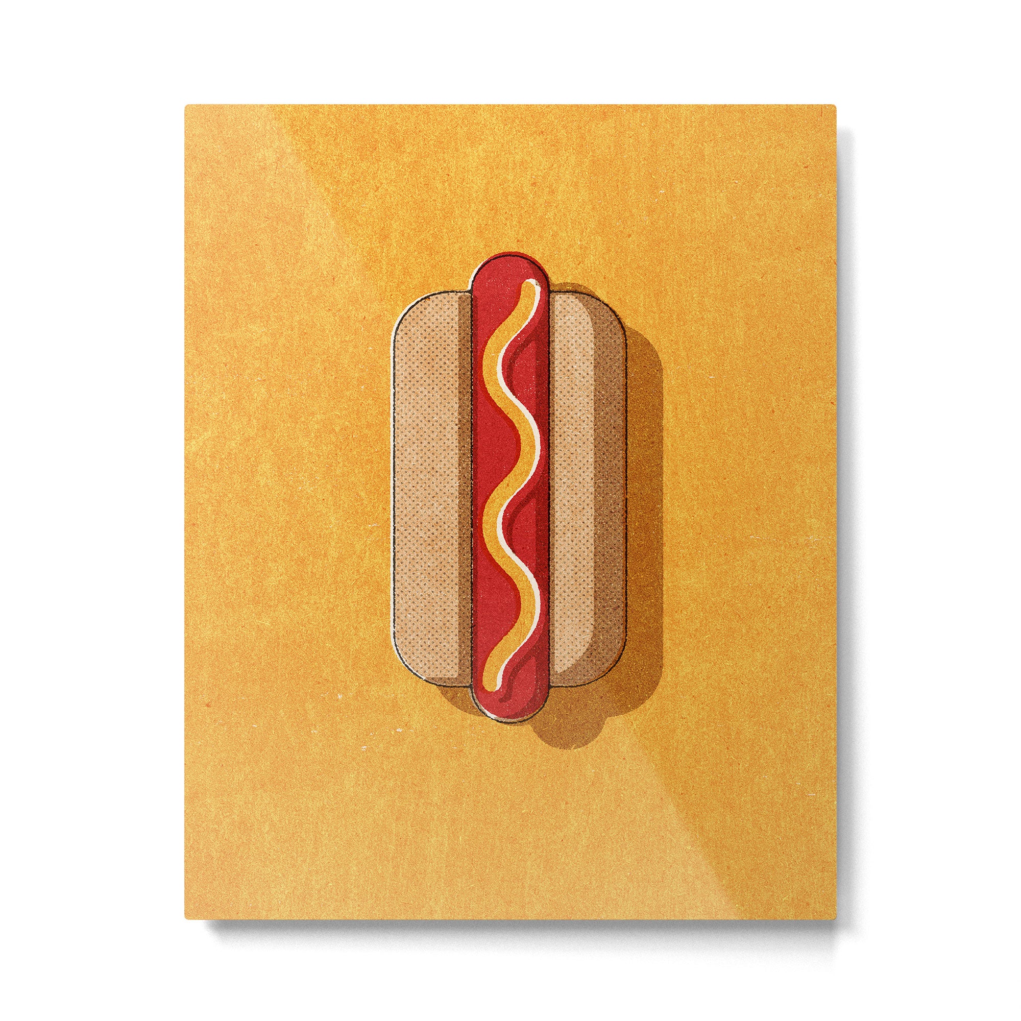 FAST FOOD / Hot Dog Metal Print Gallery Image 4