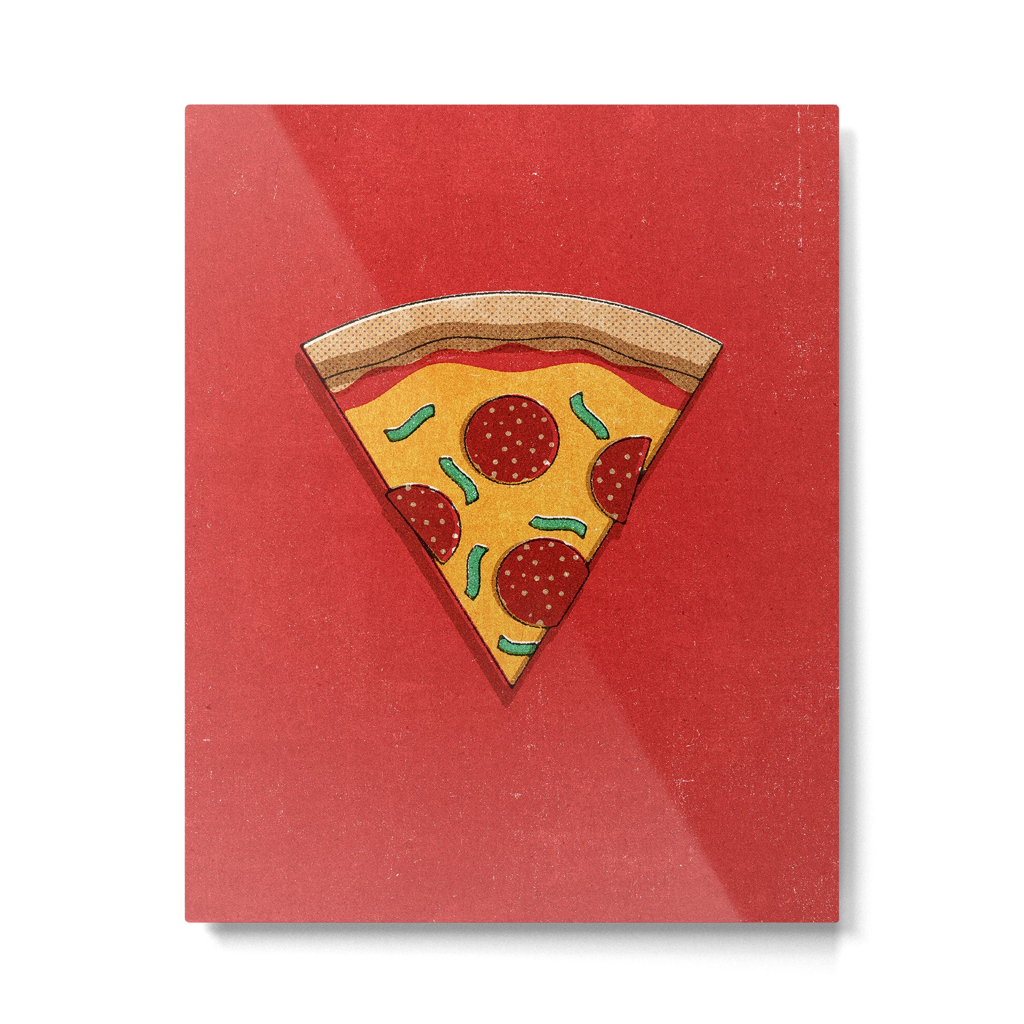 FAST FOOD / Pizza Metal Print Gallery Image 4