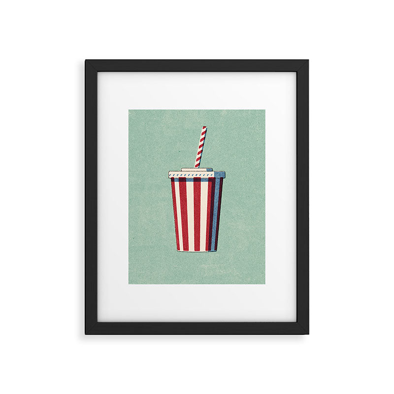 FAST FOOD / Softdrink Framed Art Print Gallery Image 5