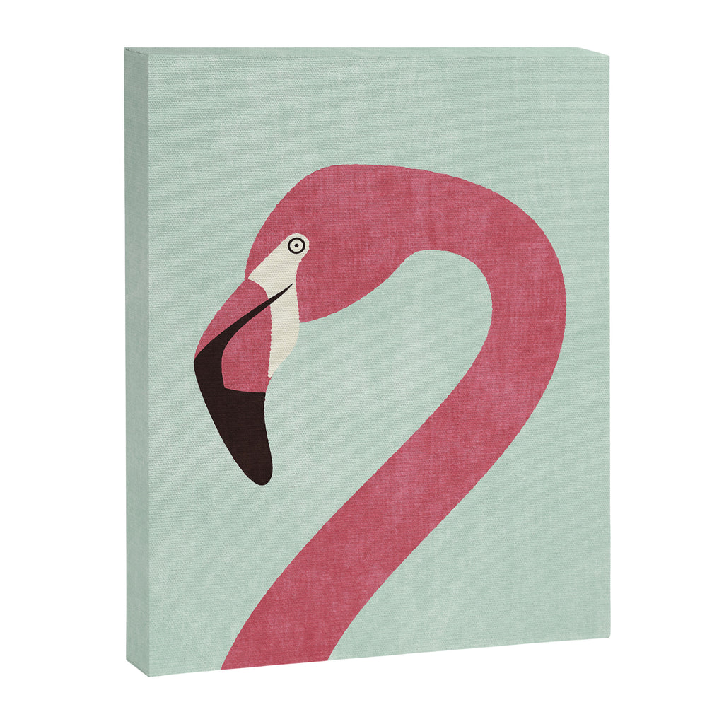FAUNA / Flamingo Canvas Print Gallery Image 6