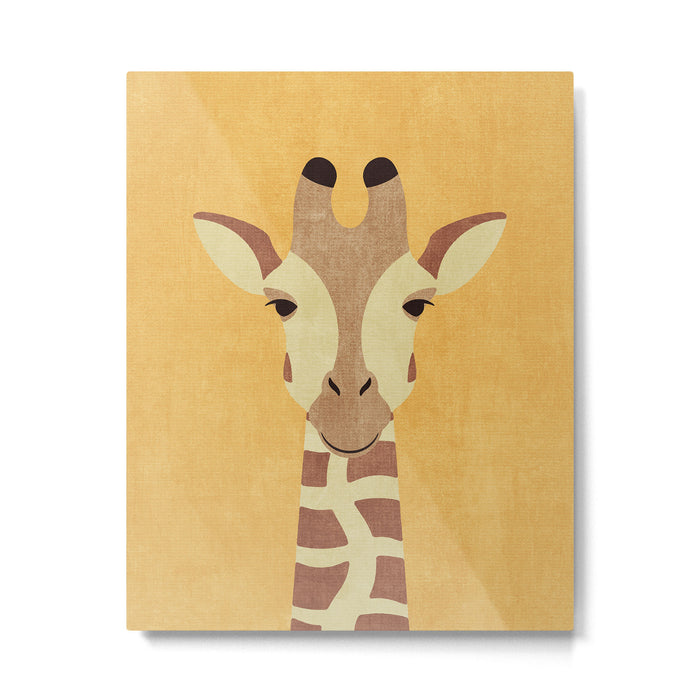 FAUNA / Giraffe Metal Print Gallery Image 1