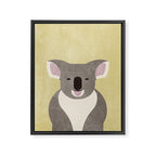 FAUNA / Koala Bear Framed Canvas Print Gallery Image 6