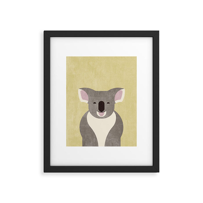 FAUNA / Koala Bear Framed Art Print Gallery Image 1