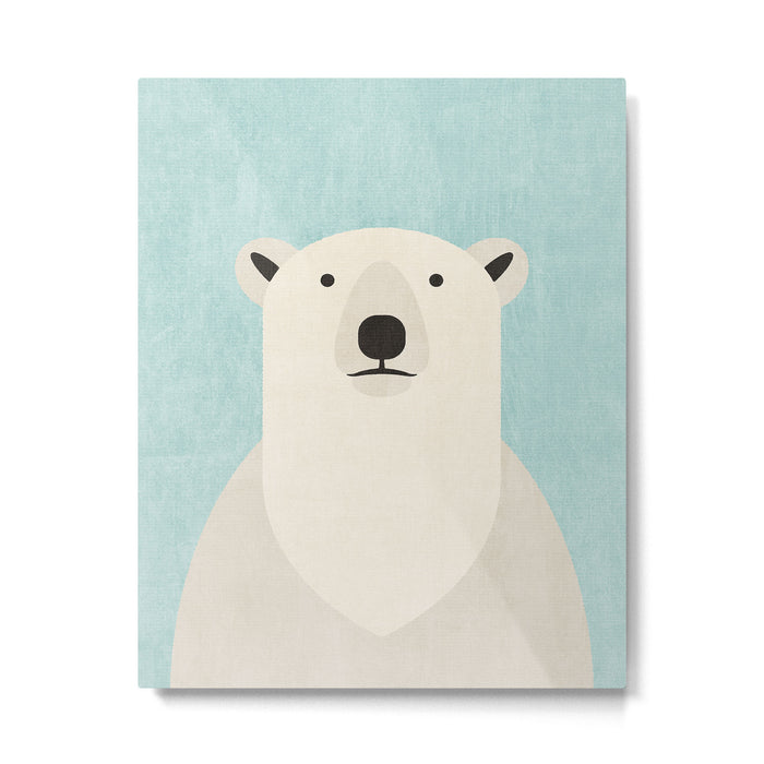 FAUNA / Polar Bear Metal Print Gallery Image 1