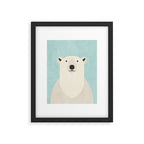 FAUNA / Polar Bear Framed Art Print Gallery Image 5