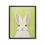 FAUNA / Rabbit Framed Canvas Print Gallery Image 6