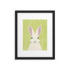 FAUNA / Rabbit Framed Art Print Gallery Image 5