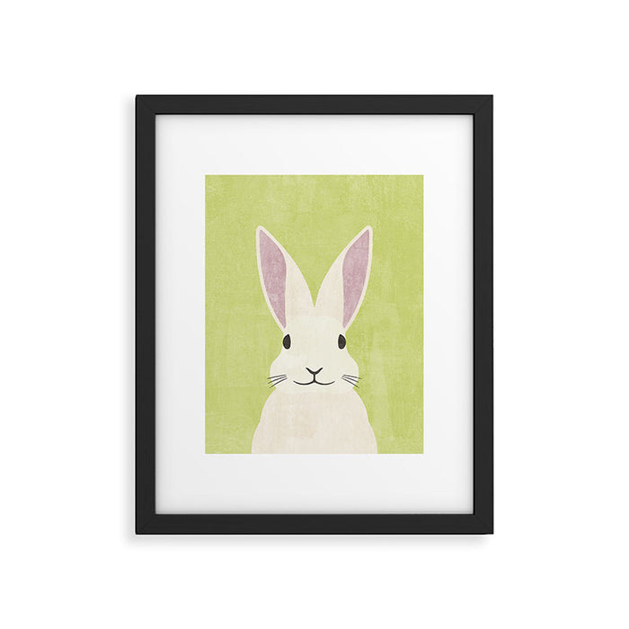 FAUNA / Rabbit Framed Art Print Gallery Image 1