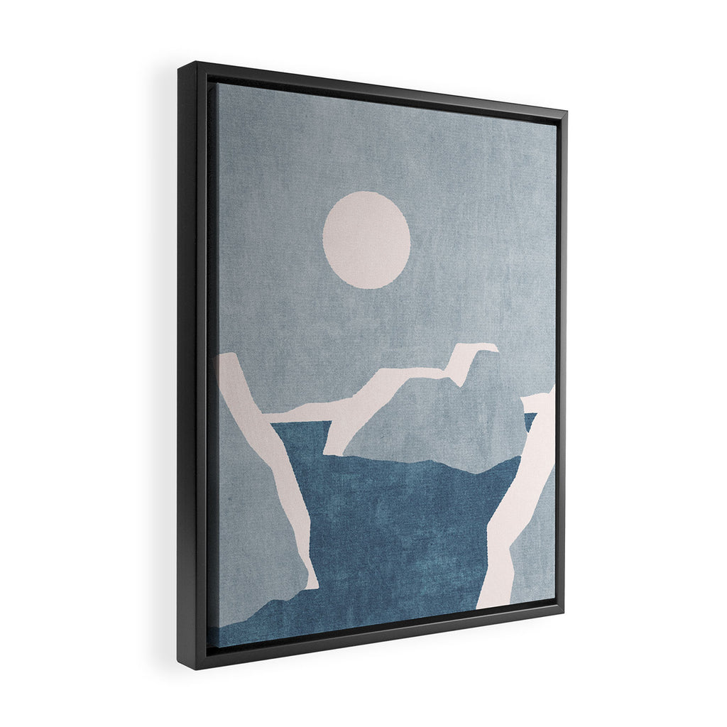 LANDSHAPES / Arctic - Day Framed Canvas Print Gallery Image 2