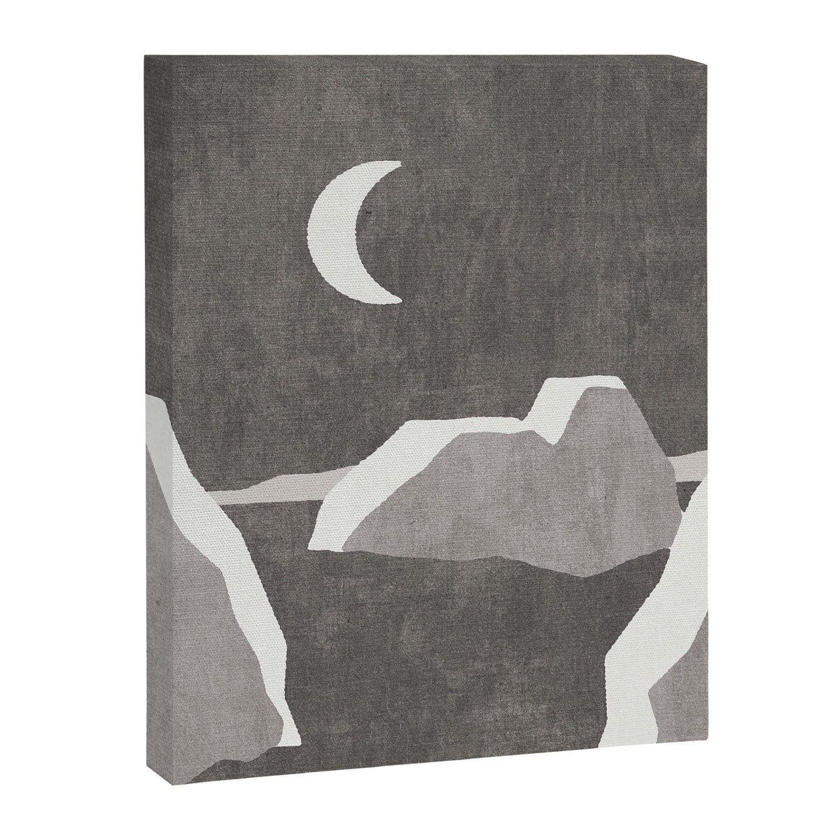 LANDSHAPES / Arctic - Night Canvas Print Gallery Image 6
