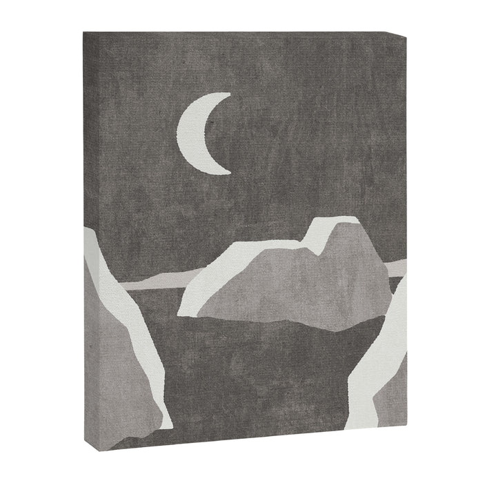LANDSHAPES / Arctic - Night Canvas Print Gallery Image 1
